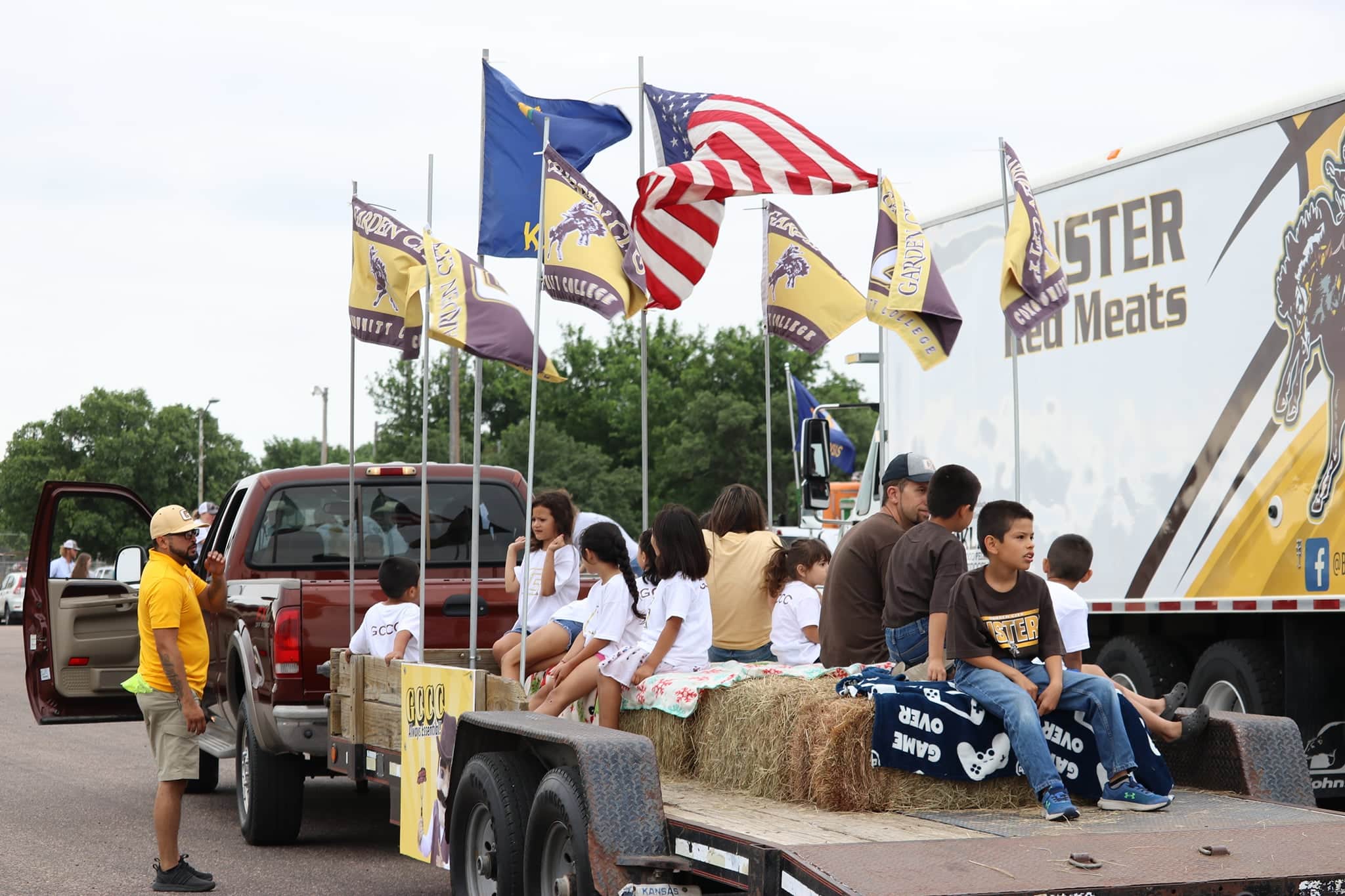 Holli Ayala Beef Empire Days Parade Finney County Kansas Garden