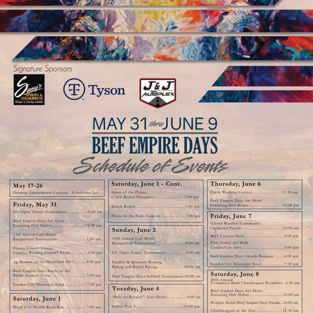 Beef Empire Days Festival Finney County Kansas Garden City