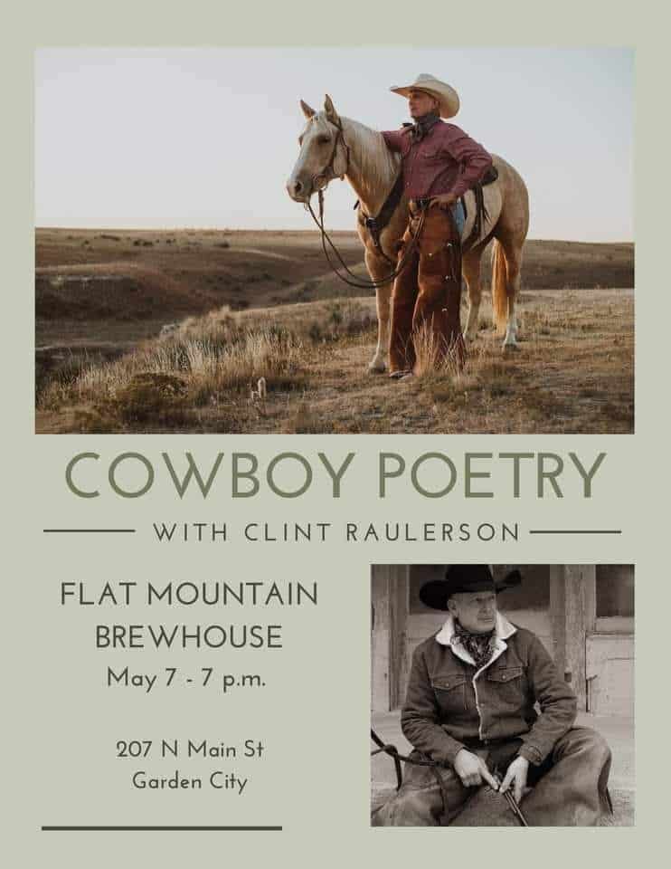 Cowboy Poetry with Clint Raulerson Finney County Kansas Garden City