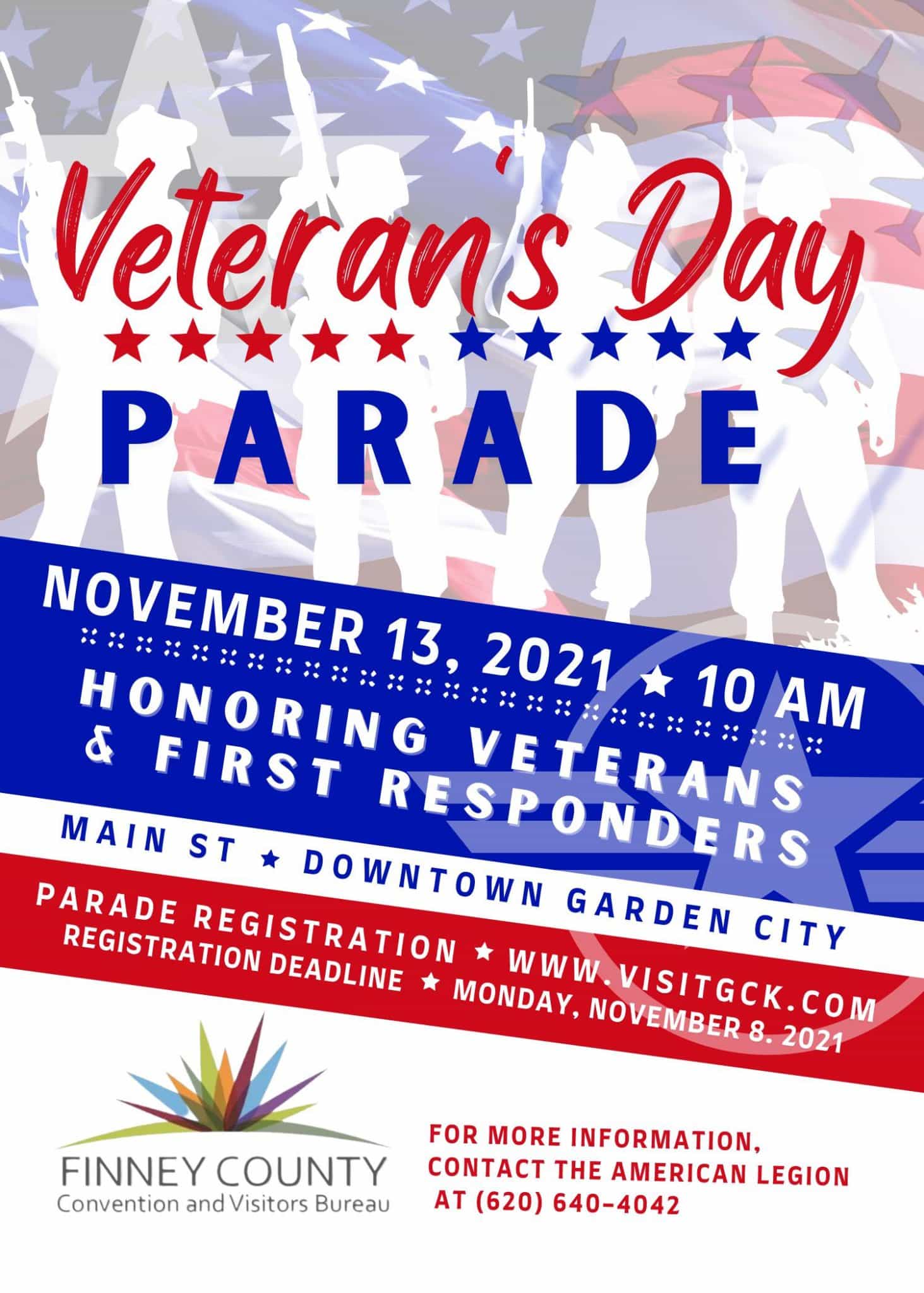 Veteran's Day Parade Finney County Kansas Garden City Attractions