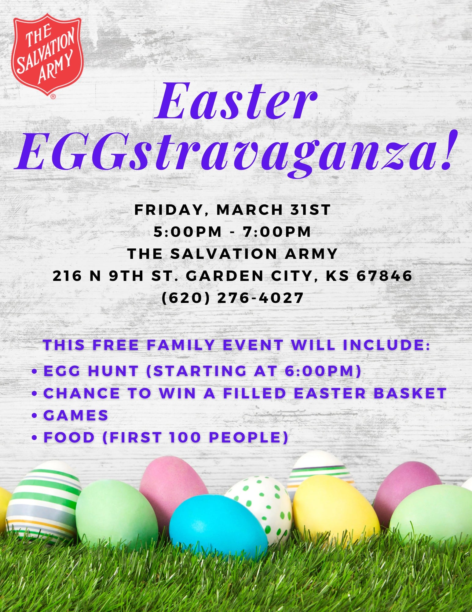 Easter EGGstravaganza Finney County Kansas Garden City Attractions